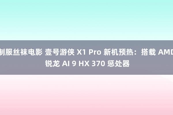 制服丝袜电影 壹号游侠 X1 Pro 新机预热：搭载 AMD 锐龙 AI 9 HX 370 惩处器