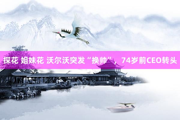 探花 姐妹花 沃尔沃突发“换帅”，74岁前CEO转头