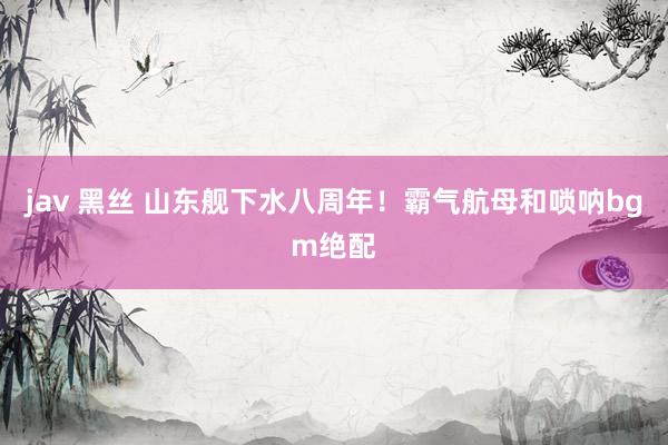 jav 黑丝 山东舰下水八周年！霸气航母和唢呐bgm绝配